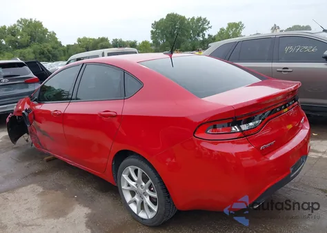 2013 Dodge Dart Rallye from USA, damaged, VIN 1C3CDFBH6DD134148